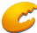 Cash crab icon