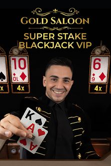 Gold Saloon Super Stake Blackjack